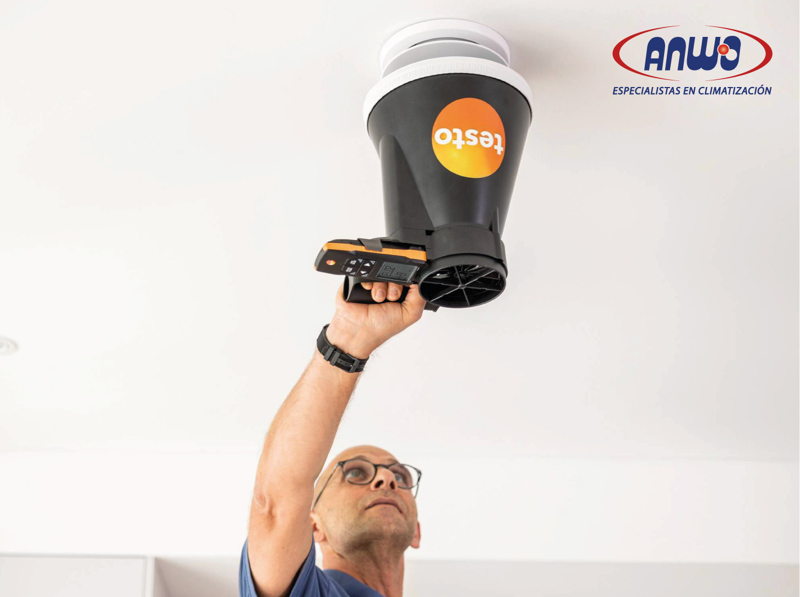 ANEMOMETRO MOLINETE TESTO 417 KIT 1 CON CONEXIÓN APP